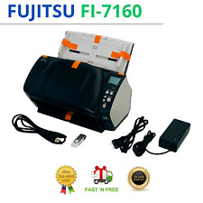 Fujitsu Fi-7160 Duplex Sheetfed Scanner w/FULL PACKAGE (Adapter+USB+Drivers) picture
