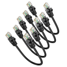 Short Ethernet Cable 0.5FT 5-Pack, Cat6 Patch Cable 6 Inch Cord picture