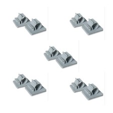 PureSec Adhesive RO Tubing holder 1/4 inch RO Tubing Mounting Clips Cable Man... picture