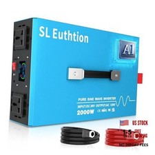 2000W Pure Sine Wave Power Inverter Voice Control AI Voice Assistant 2000W-24V picture
