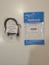 SinLoon CAT6A Slim Ethernet Cable 1M (3.3ft) Straight to Straight Network... picture