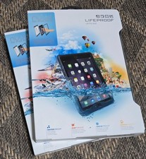 New LifeProof NUUD Series Waterproof Case for Apple iPad Air 2 Black Not Used picture