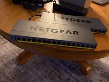 Netgear GS116PP 16-Port Gigabit PoE+ Switch - Lot of 2 with Power Supply picture