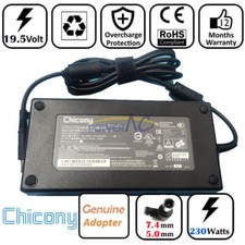 Genuine 200W 7.4*5.0mm MSI GL63 8SEK-684 Gaming Laptop i7-8750H RTX 2060 Charger picture