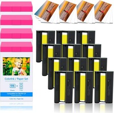 4X Canon KP-108IN Color Ink Paper Set 4x6 for Canon Selphy CP1300 CP1200 CP1500 picture