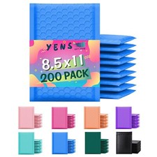Yens® 200 #2 Poly Bubble Padded Envelopes Mailers 8.5 X 11 -Blue picture