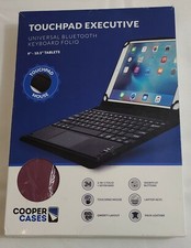 Cooper Touchpad Executive Universal Bluetooth Keyboard Folio 9-10.5