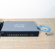 Cisco SG300-10MPP-K9 10-Port Gigabit Max PoE+ 124W Budget Managed Switch No PWR picture