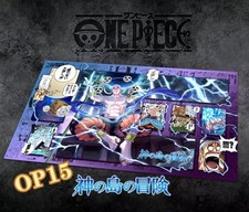 Enel One Piece Playmat With Zones OPCG TCG CCG Game Play Mat Thicken NEW HOT picture