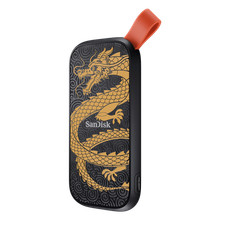 SanDisk 1TB Portable External SSD, Dragon Edition - SDSSDE30-1T00-GD25 picture