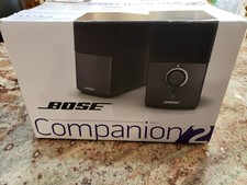 New Open Box Bose Companion 2 Series III Multimedia Desktop Laptop PC Speakers picture