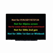 For Lenovo 300e Chromebook 2nd Gen Lcd Touchscreen Digitizer Assembly 5D10T79505 picture