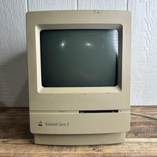 Apple Macintosh Classic II M4150 Vintage All-In-One Home Computer See Desc picture