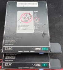 Genuine IBM T-series pair of 1.44 MB Floppy Drives 05K9204 FRU P/N 05K9206 picture