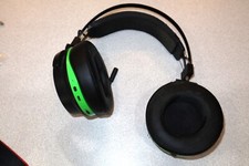 Razer Thresher Ultimate Black/Green Over the Ear Headsets - Works but Broken picture