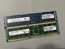 MICRON SK HYNIX 8GB (2X8GB) 2RX4 PC3L-10600R DDR3 Server Memory LOT OF 2 picture