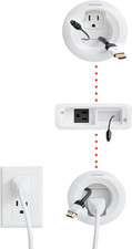 ECHOGEAR in Wall Cable Management Kit for TV & Soundbar, DIY Cord Hider picture