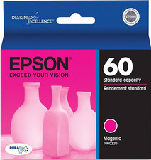 New Genuine Epson 60 Magenta Ink Cartridge Bag CX3800, CX3810 picture