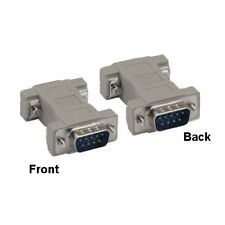 Kentek DB9 9 Pin Male to Male Serial AT Null Modem Adapter DTE DCE Data transfer picture