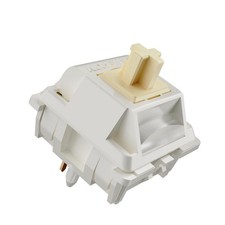 kutethy GATERON Creamy Keyboard Switches, RGB LED Heavy Tactile 5 Pin Pre-lub... picture