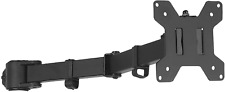 Single Monitor Arm, Fully Adjustable Pole Mount Bracket for  Monitor  picture