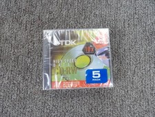 TDK High Speed CD-RW 5-Pack 74min 700MB 4x-10x Compatible Writable Data Discs picture
