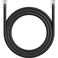 CAT5 / CAT5e RJ11 Data Cable DSL Cable 10ft High-Speed DSL Modem Cable Twiste... picture