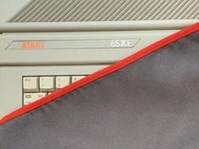 Atari 800XE/65XE/130XE dust cover - graphite grey cotton canvas picture