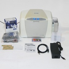 Fargo C50 ID Card Thermal Printer with Ribbon and Supplies Bundle   -PL picture