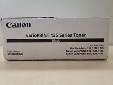 Genuine OEM CANON VARIOPRINT 6117B005 Black Toner for VarioPRINT 120 135 105 110 picture