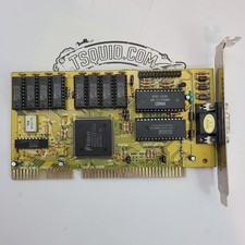 Trident TVGA8900CL-B ISA Video Card Vintage 16-bit VGA Graphics Adapter picture