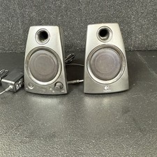 Logitech Z130 2 Piece Multimedia Stereo Speakers w/Jack And Power picture