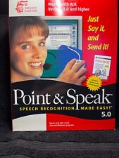 Vntg. Dragon Systems Point and Speak - Windows 95/98/2000 Recognition ver. 5.0 picture