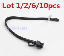 LOT Mini  6pin to 8pin PCIe Video Card Power GPU Cable for Apple Mac G5 Ship@USA picture