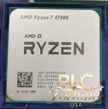 Used AMD Ryzen 7 4700G R7 4700G 3.6-4.4GHz 8C 16Thr Socket AM4 65W CPU Processor picture