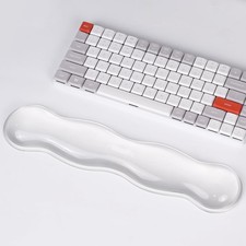 -Clear Gel Wrist Rest for Keyboard - Super Non-Slip, Soft & Comfortable, Wash... picture