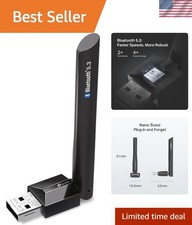 UB500 Plus USB Bluetooth Adapter - Bluetooth 5.3 Long Range Receiver, Plug & ... picture