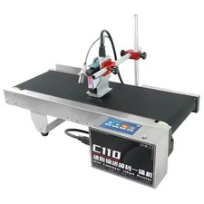 Conveyor Inkjet Coder TIJ 600 DPI Multilingual for Carton Box Code picture