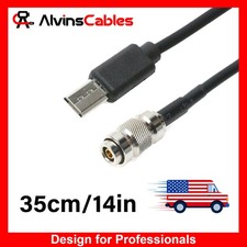 Timecode Cable for Atomos UltraSync ONE DIN to Micro USB SYNC Exten Cable 35cm picture