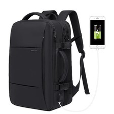 BANGE Travel Backpack Flight Approved Carry-On Black 28 in without Expansion NEW picture