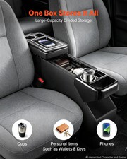 Center Console Between Seat Floor Mount Console Storage Box, Central-Console Too picture