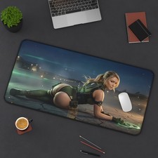 Sonya Blade Mortal Kombat Gaming Desk Mat Mouse Pad Gamer Setup picture
