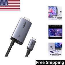 8K USB C to HDMI Cable for Gaming & Work - 140W PD Fast Charge, 2-in-1 Solution picture