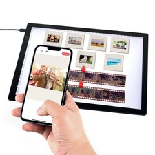 Slide Viewer Light Pad for Slides and Film Negative Scanning, Black picture