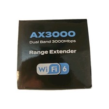 AX3000 WiFi 6 Range Extender Booster - Dual Band 2.4/5GHz, Gigabit Ethernet picture
