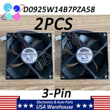 2* For W11087438 D0925W14B7PZA58 Whirlpool Refrigerator Evaporator Fan Motor 14V picture