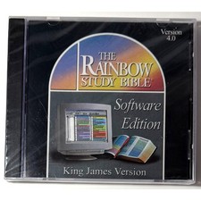 The Rainbow Study Bible: Software Edition - King James Version 4.0 Computer NEW picture