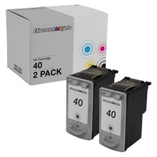 2PK PG40 PG-40 for Canon 0615B002 PIGMENT BLACK Ink Cartridge PIXMA iP6210 MP450 picture