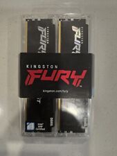 Kingston 128GB 4x32GB DDR5 5200MT/s CL40 FURY Beast Black XMP KF552C40BBK4128 picture