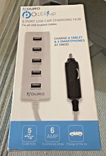 Aduro PW-6S08-CLA 5 Port USB Car Charging Hub picture